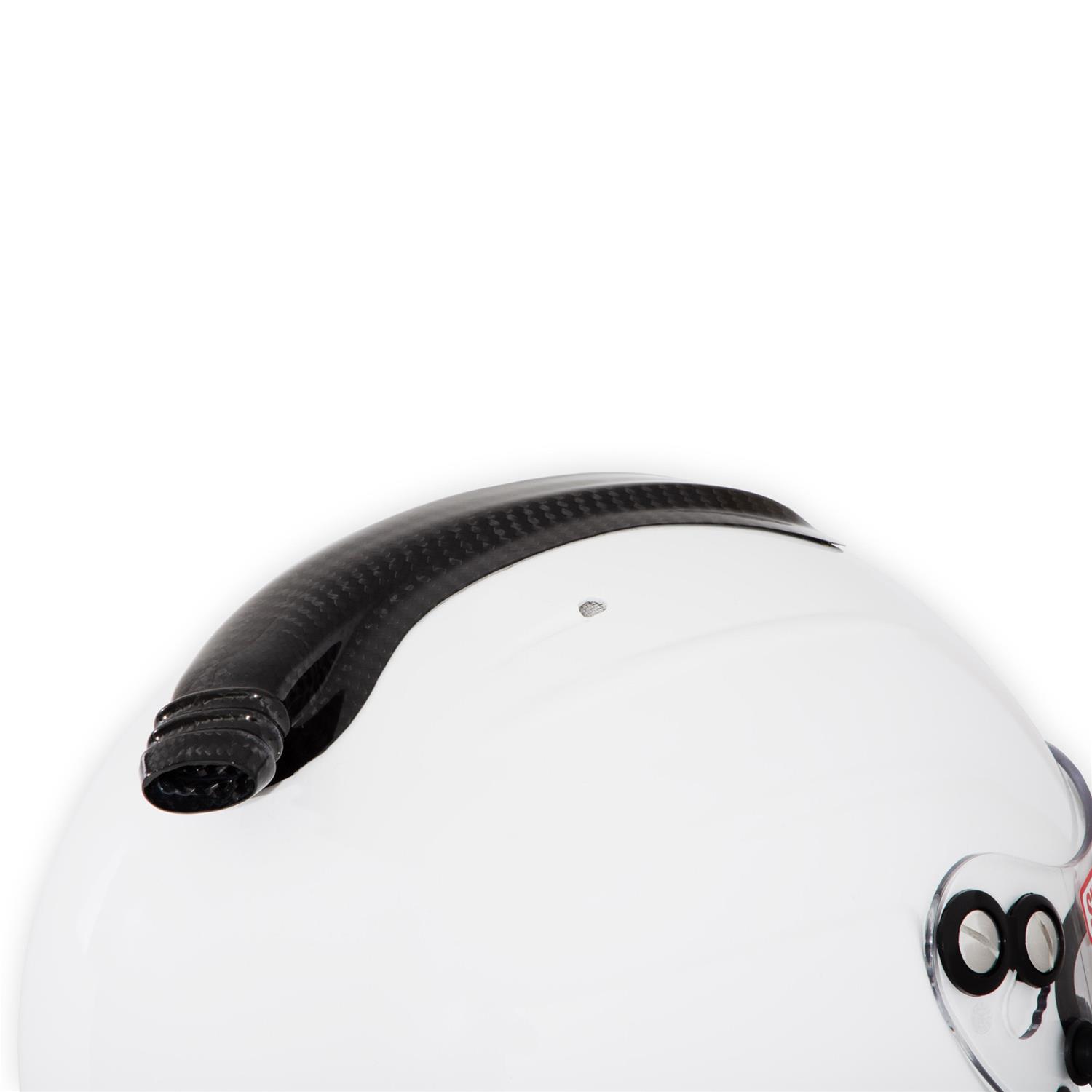 Simpson Desert Devil 3.0 Helmets 7890021 Helmets, 3.0, Composite, Full Face, White Gloss, SFI 3.5/5, Medium, Each thumbnail 8