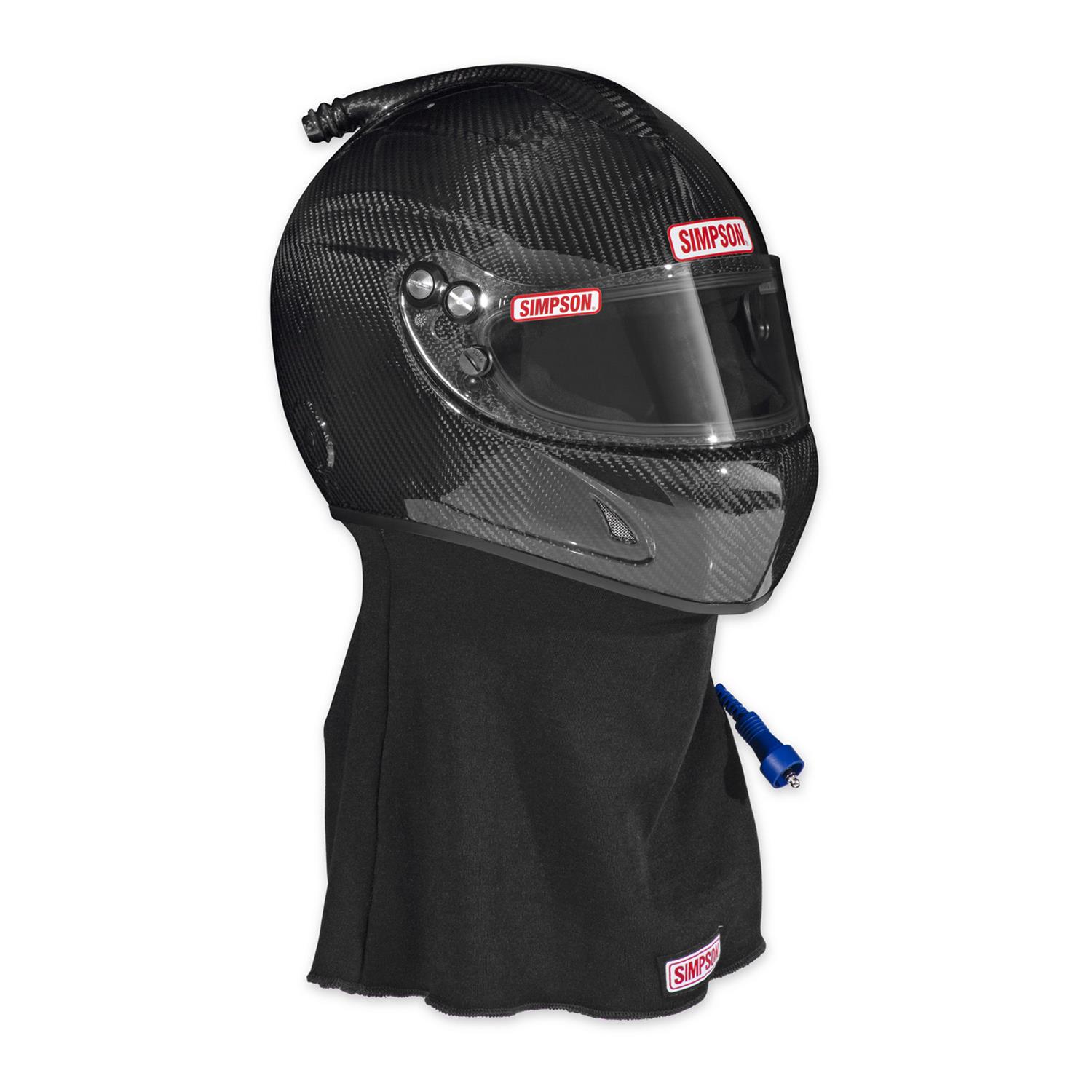 Simpson Desert Devil 3.0 Helmets 789002C Helmets, 3.0, Carbon Fiber, Full Face, Gloss, SFI 3.5/5, Medium, Each thumbnail 8