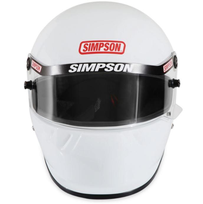 Simpson SA2020 SD1 Series Helmets 7950011 Helmet, 2020, Full Face, White, Gloss Finish, Snell SA2020, Small, Each thumbnail 5