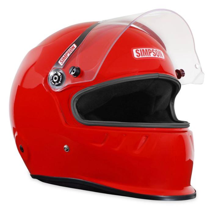 Simpson SA2020 SD1 Series Helmets 7950034 Helmet, 2020, Full Face, Red, Gloss Finish, Snell SA2020, Large, Each thumbnail 4