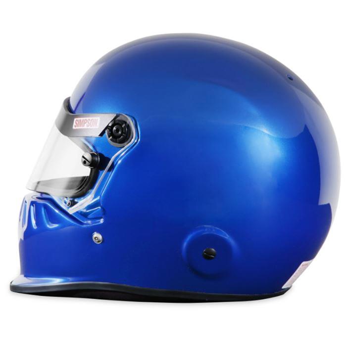 Simpson SA2020 SD1 Series Helmets 7950035 Helmet, 2020, Full Face, Blue, Gloss Finish, Snell SA2020, Large, Each thumbnail 2