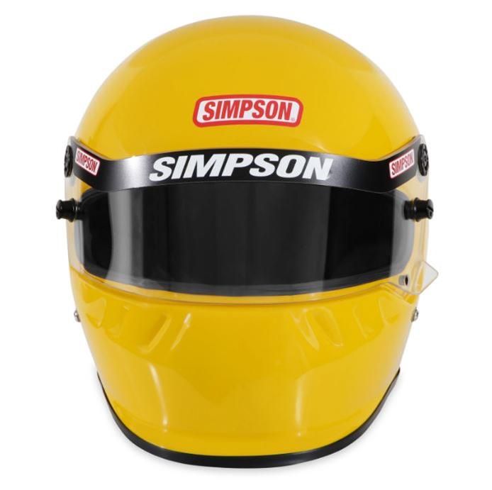 Simpson SA2020 SD1 Series Helmets 7950056 Helmet, 2020, Full Face, Yellow, Gloss Finish, Snell SA2020, 2X-Large, Each thumbnail 4