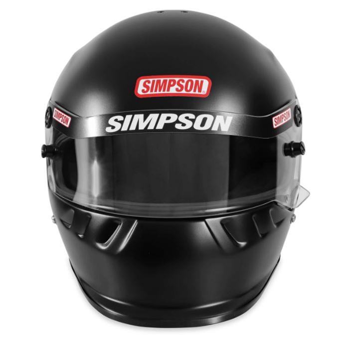 Simpson SA2020 SD1 Series Helmets 7950038 Helmet, 2020, Full Face, Black, Matte Finish, Snell SA2020, Large, Each thumbnail 2