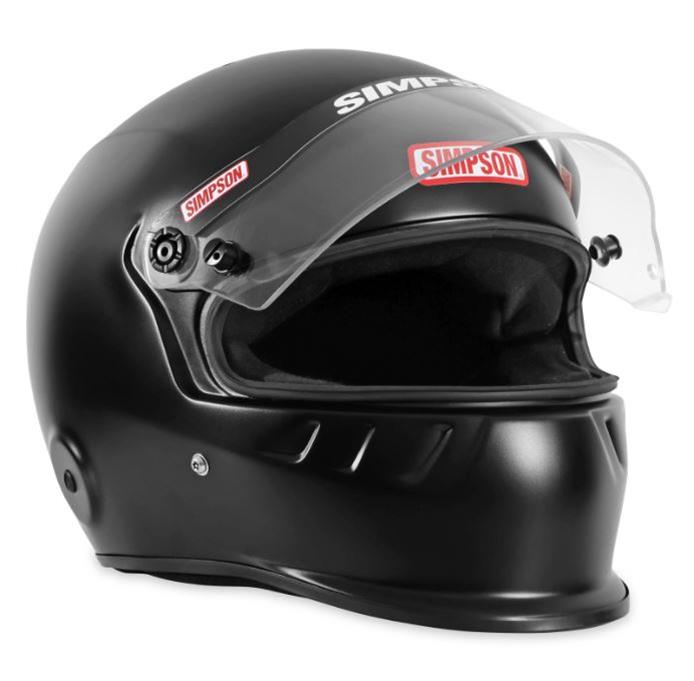 Simpson SA2020 SD1 Series Helmets 7950038 Helmet, 2020, Full Face, Black, Matte Finish, Snell SA2020, Large, Each thumbnail 5
