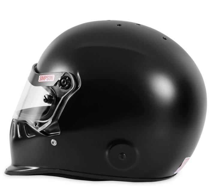 Simpson SA2020 SD1 Series Helmets 7950038 Helmet, 2020, Full Face, Black, Matte Finish, Snell SA2020, Large, Each thumbnail 4
