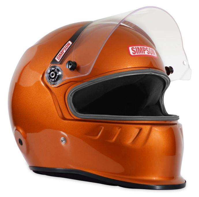 Simpson SA2020 SD1 Series Helmets 7950019 Helmet, 2020, Full Face, Copper, Gloss Finish, Snell SA2020, Small, Each thumbnail 4