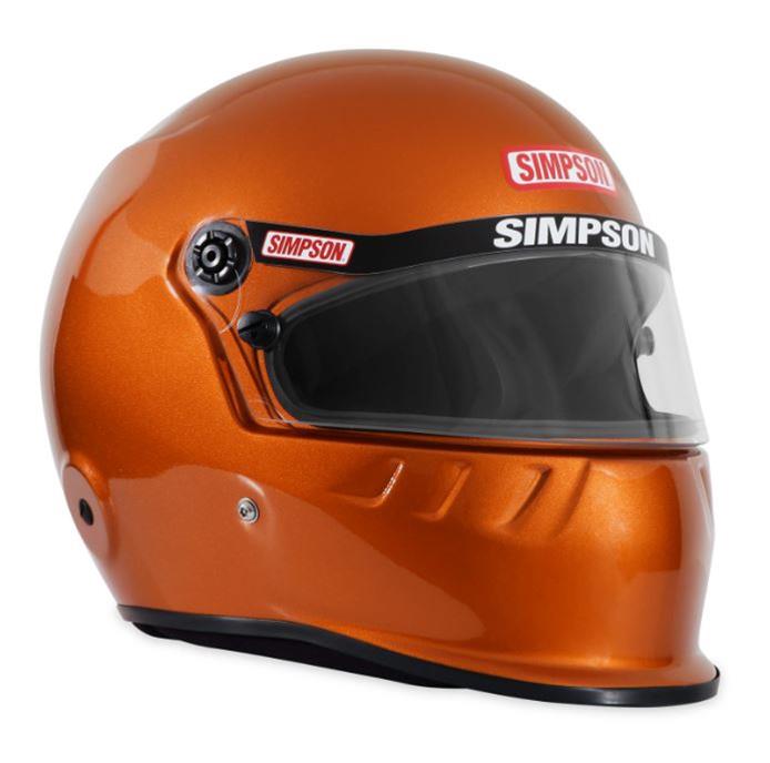 Simpson SA2020 SD1 Series Helmets 7950019 Helmet, 2020, Full Face, Copper, Gloss Finish, Snell SA2020, Small, Each thumbnail 3
