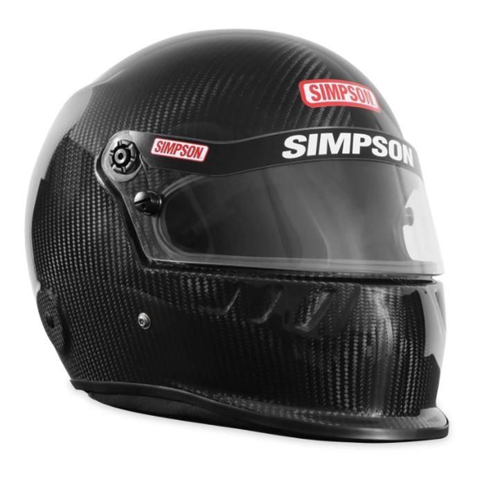 Simpson SA2020 SD1 Series Helmets 795003C Helmet, 2020, Full Face, Carbon Fiber, Gloss Finish, Snell SA2020, Large, Each thumbnail 3