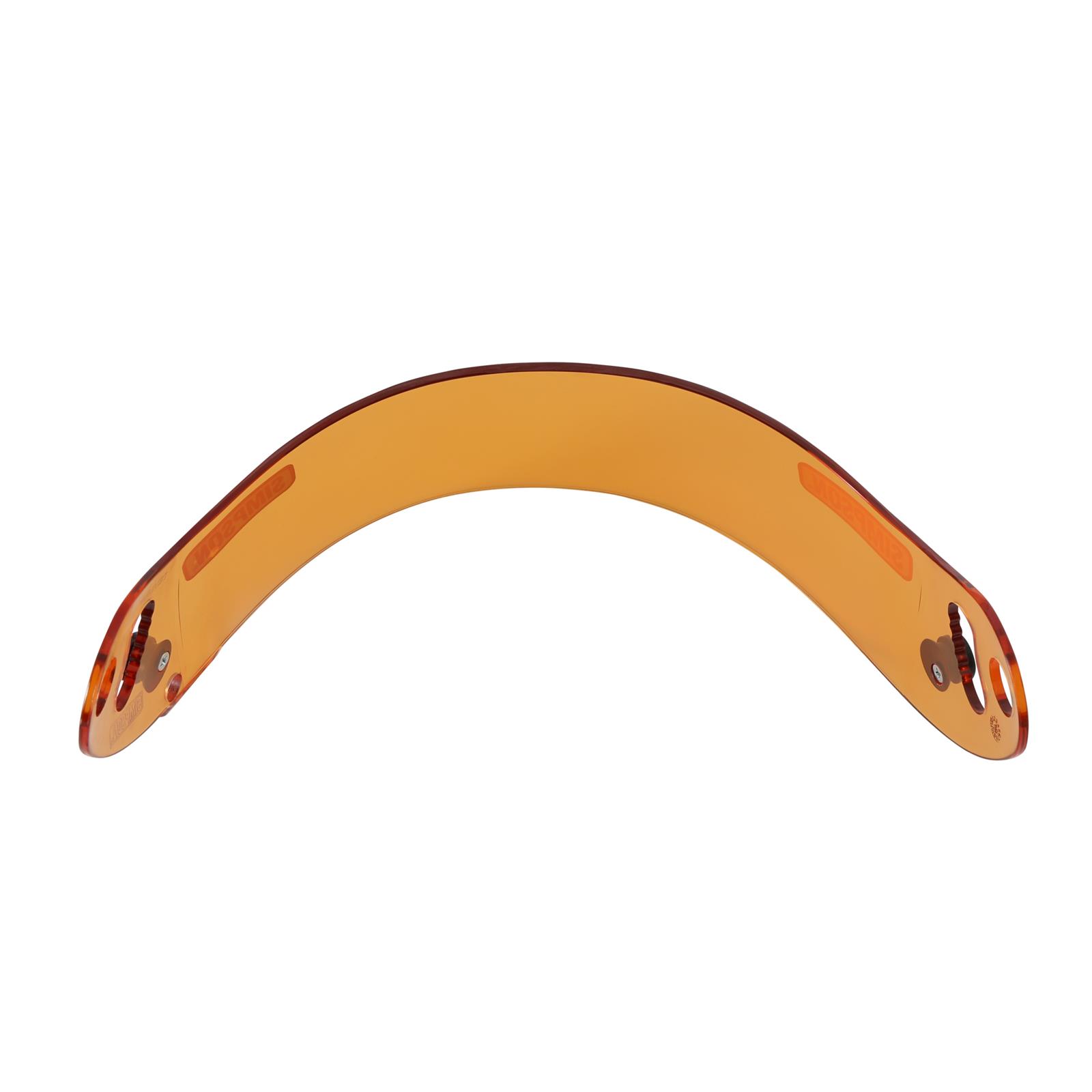 Simpson Replacement Helmet Shields 84304A Shield, Amber, Carbon Devil Ray, Devil Ray Composite, Each thumbnail 5