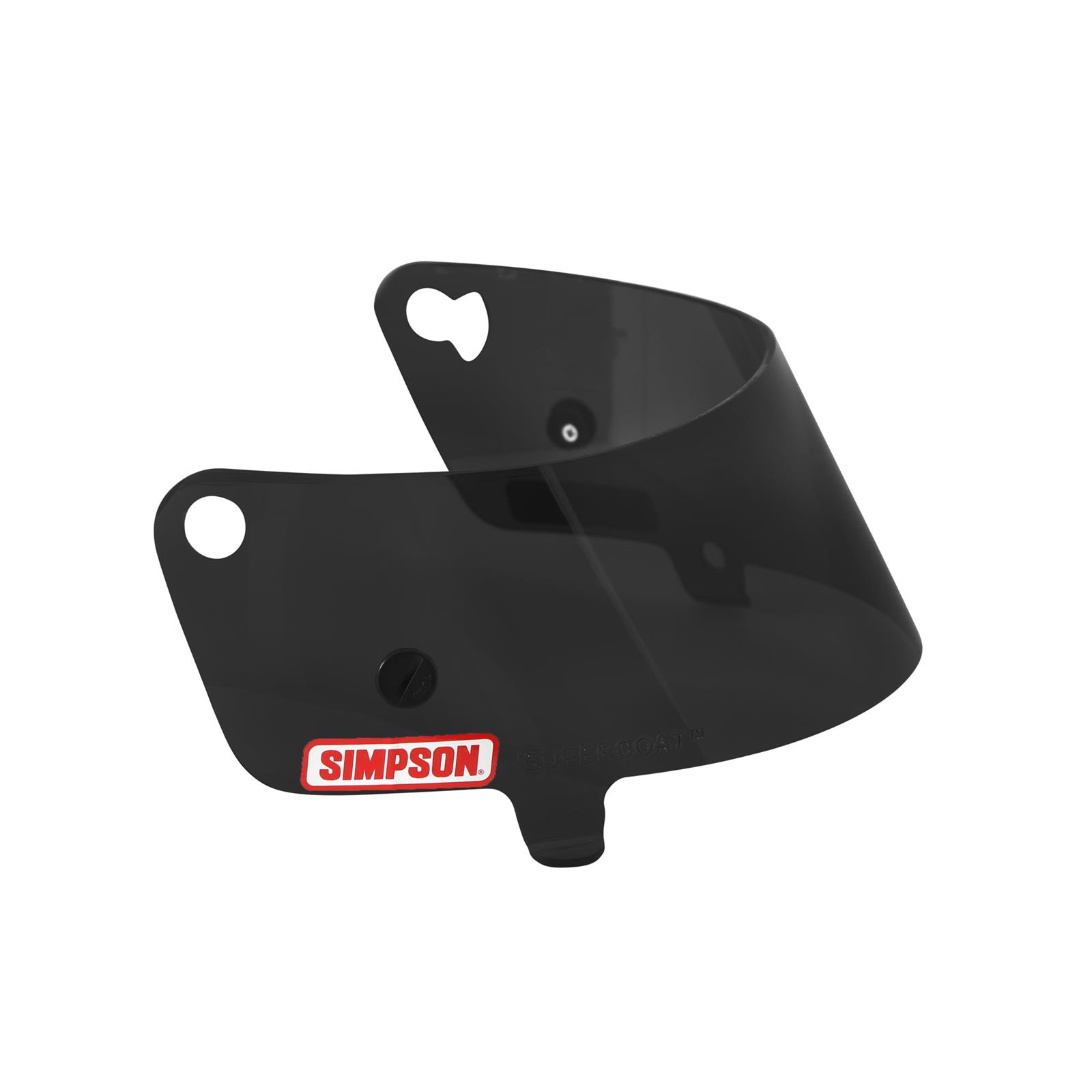 Simpson Replacement Helmet Shields 88601A Shield, Invader, Shark, Valor Series, Smoke, Each thumbnail 2