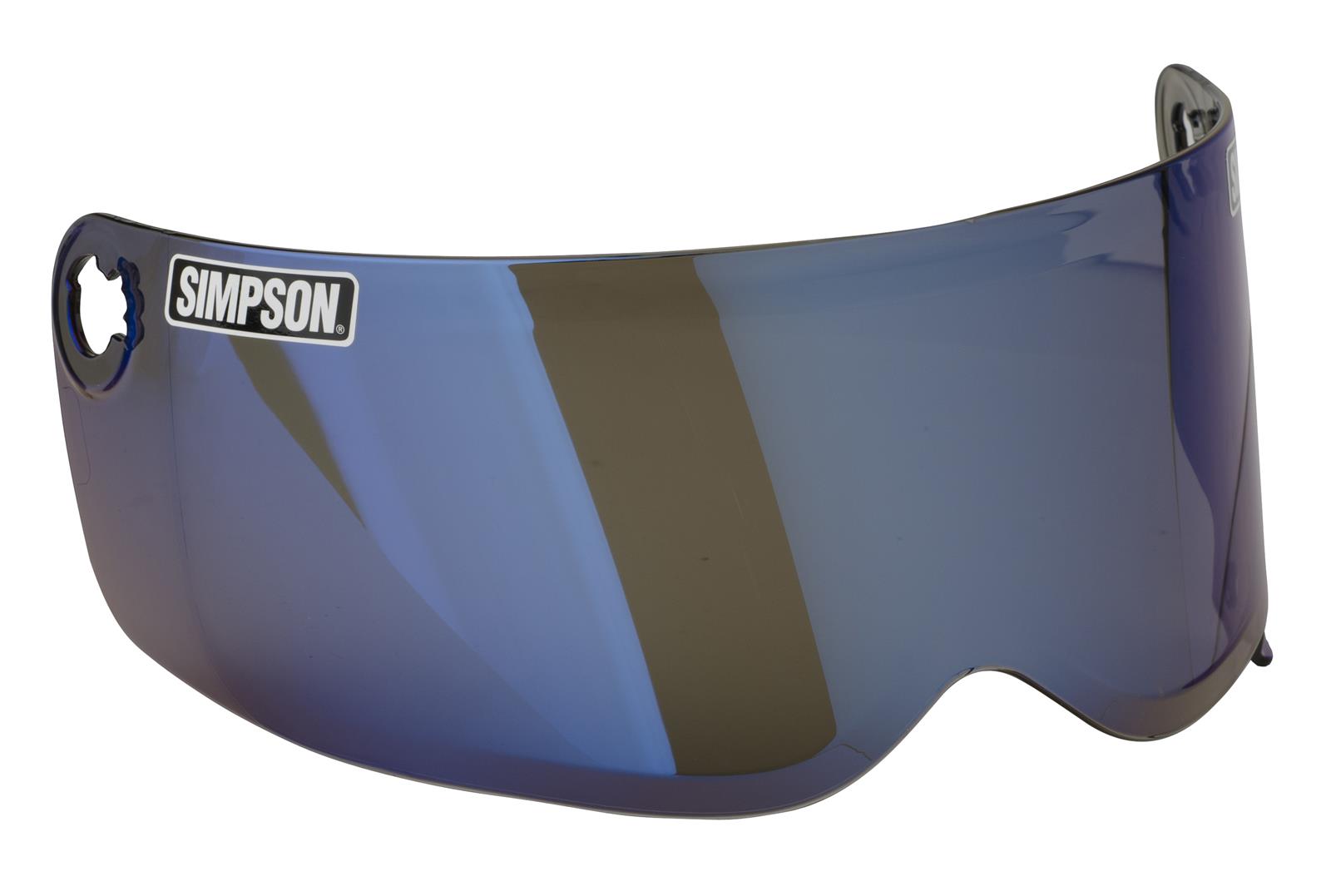 Simpson Replacement Helmet Shields 89203MA Shields, Replacement, Iridium, Anti-fog Coating, Designed To Fit X-Small and Small Helmets, Each