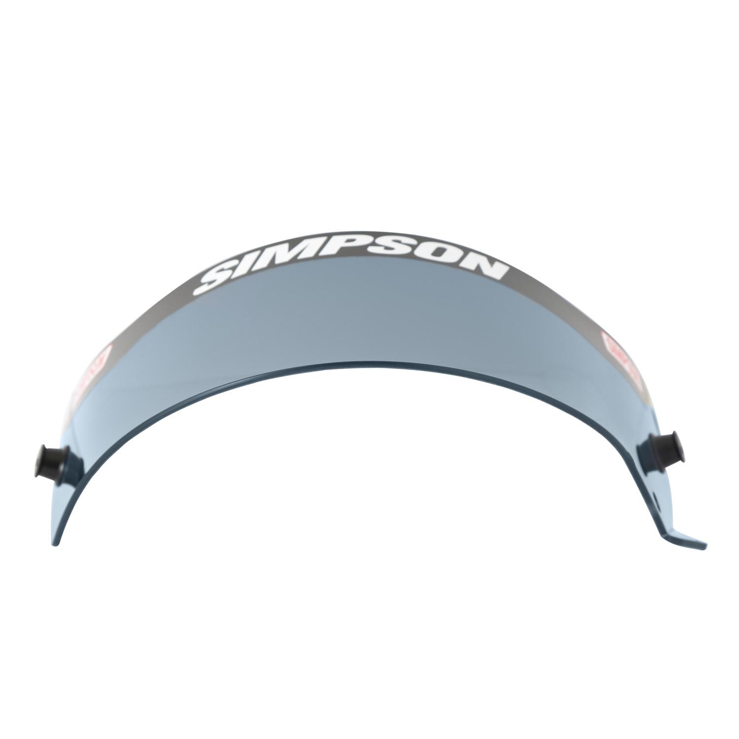 Simpson Replacement Helmet Shields 89501A Visor, Plastic, Dark Smoke, SD1 Bandit Series, Each thumbnail 4