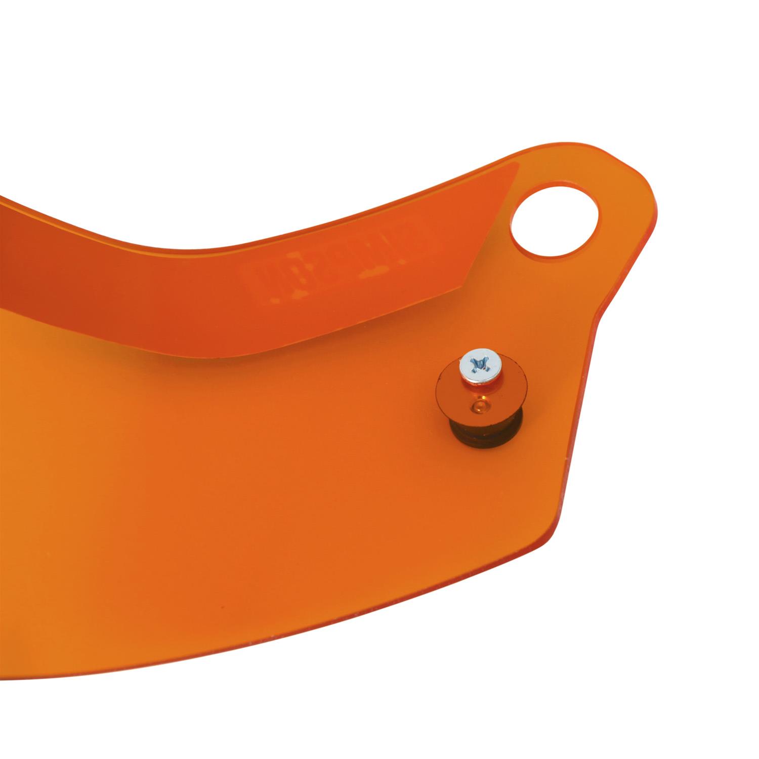 Simpson Replacement Helmet Shields 89504 Visor, Plastic, Amber, SD1 Bandit Series, Each thumbnail 3