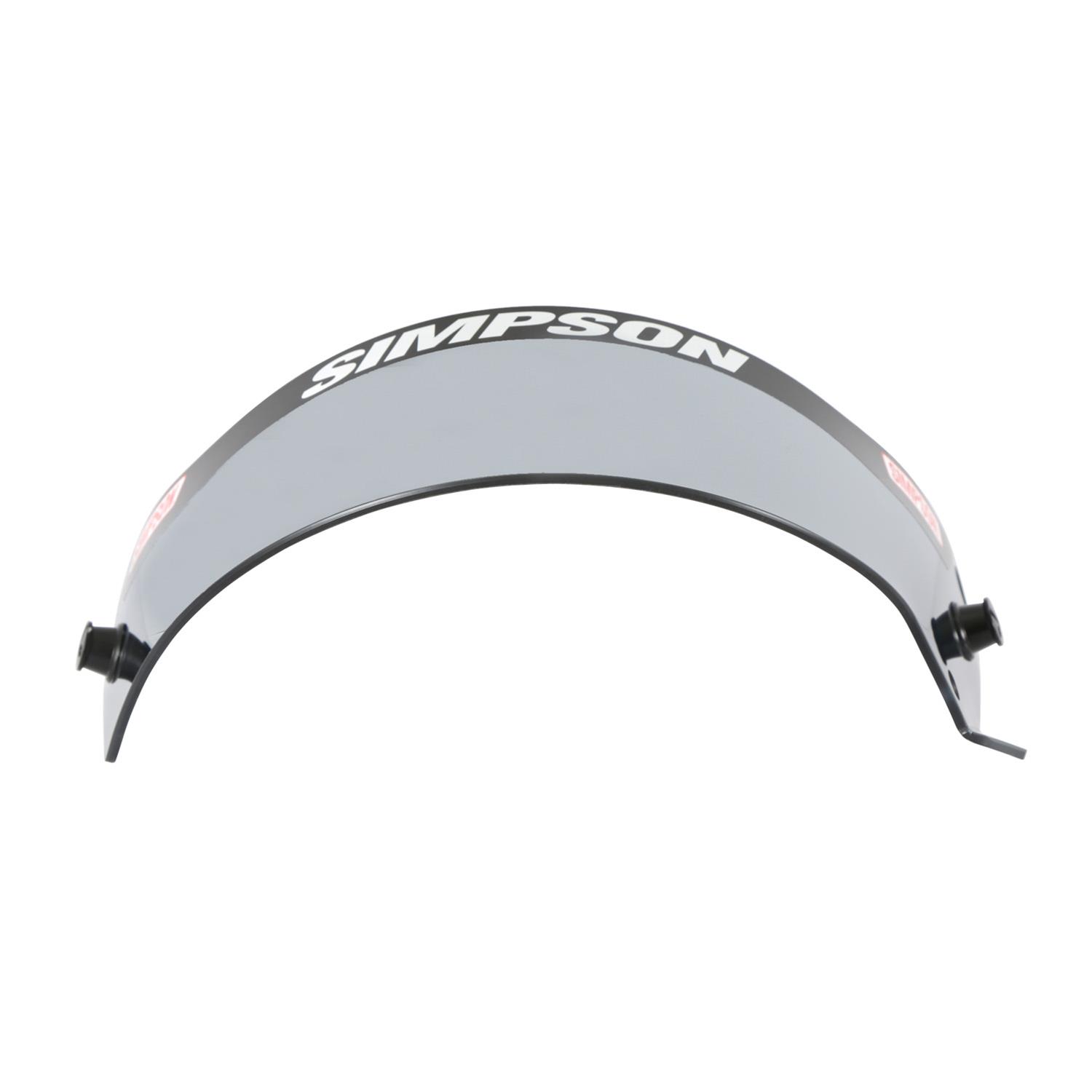 Simpson Replacement Helmet Shields 89506 Visor, Plastic, Chrome, SD1 Bandit Series, Each thumbnail 3
