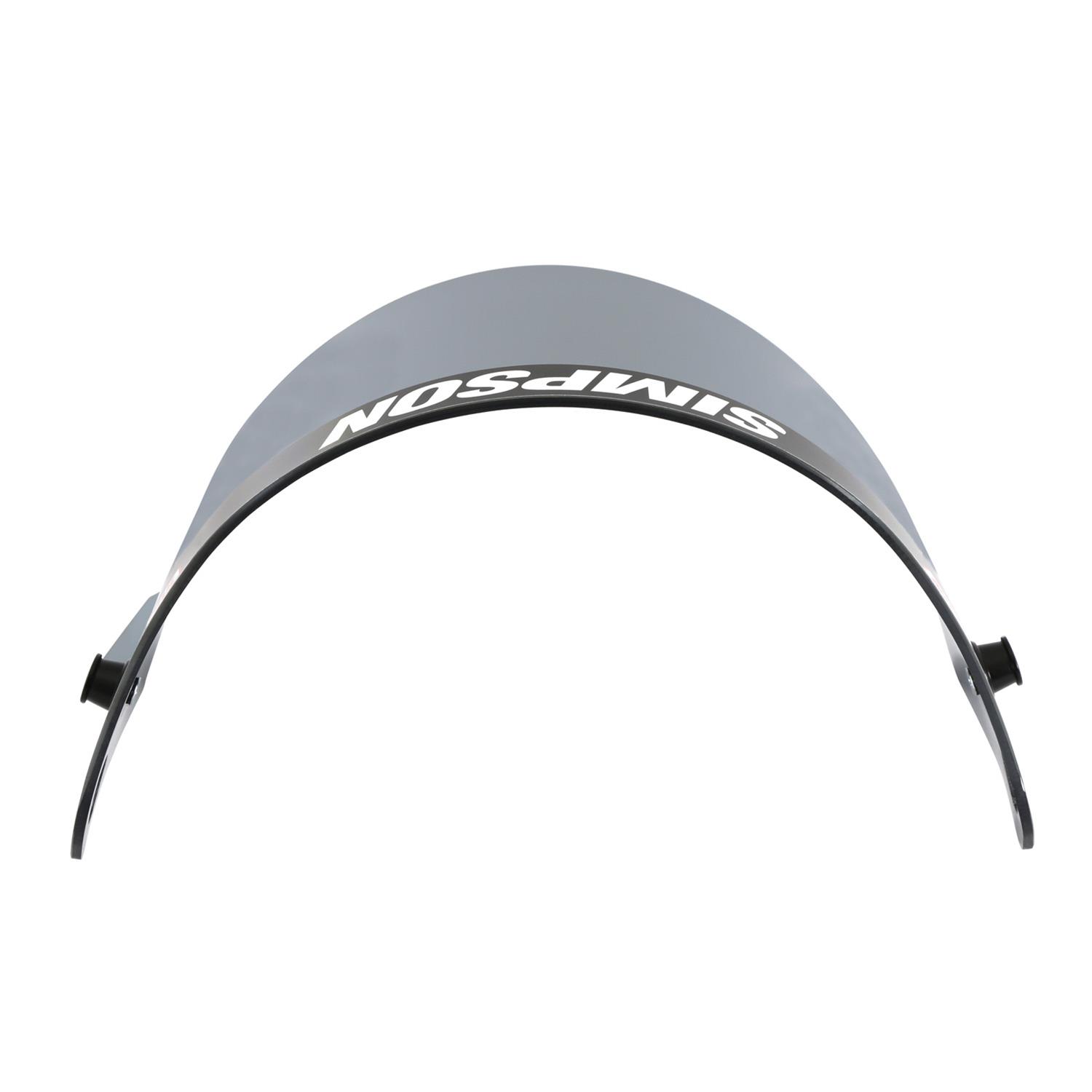 Simpson Replacement Helmet Shields 89506 Visor, Plastic, Chrome, SD1 Bandit Series, Each thumbnail 2
