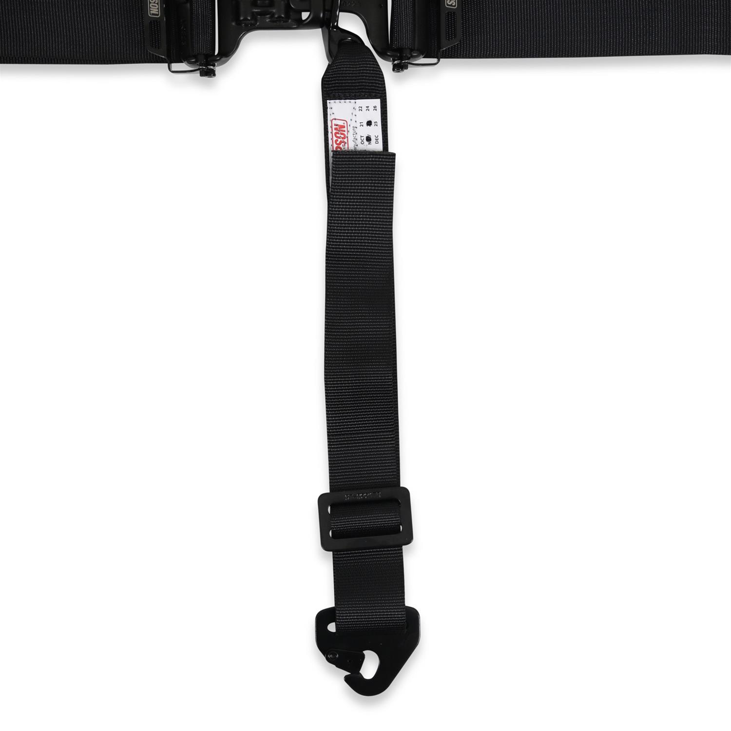 Simpson Latch & Link Off-Road 5-Point Harness D3LD5WBP Racing Harness, Restraint, 5-point, Polyester, 3 in., Bolt-In, Black, Pull Down, Pads, Each thumbnail 5