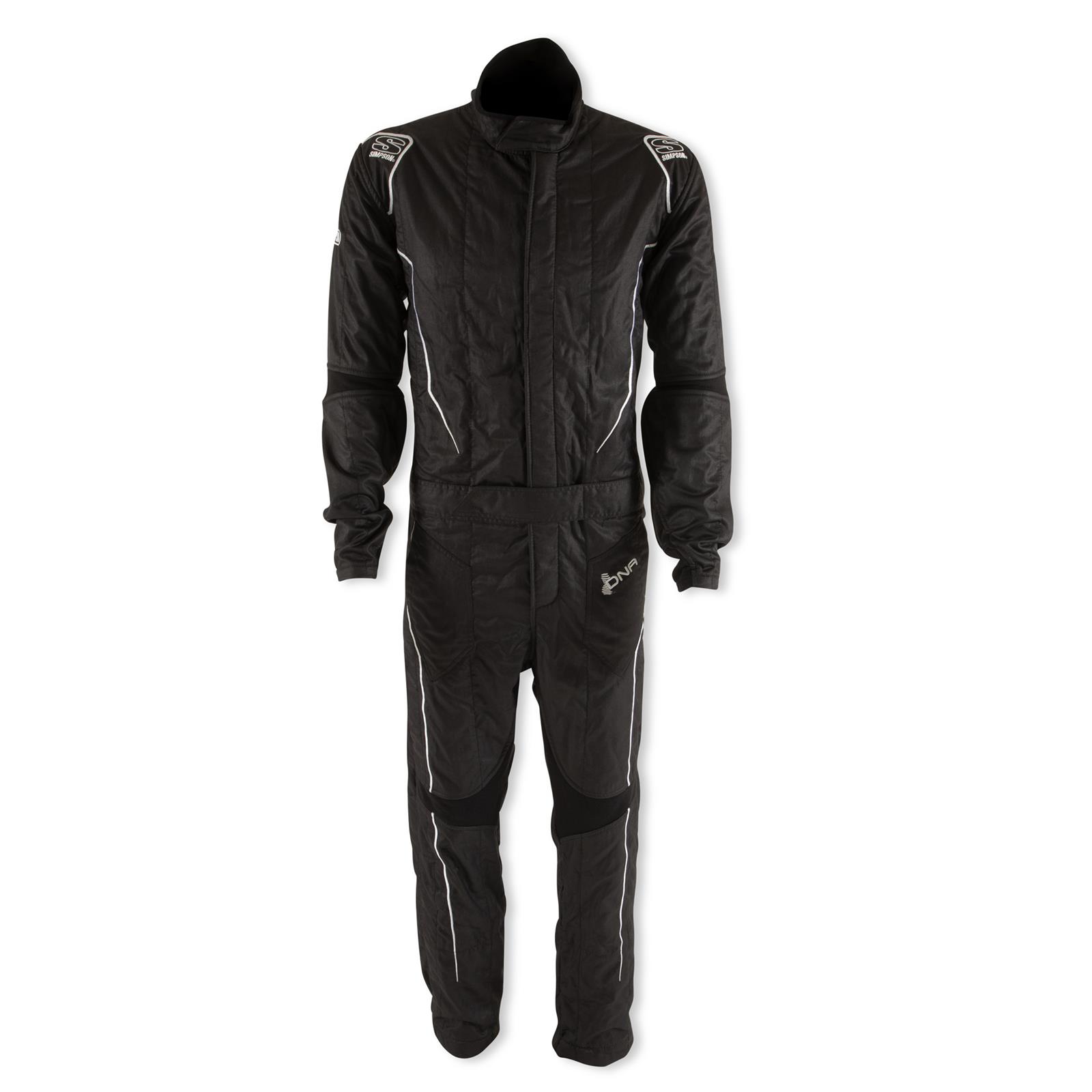 Simpson Racing Driving Suits DNA02301 DNA STD 3 LYR SUIT LARGE BLK thumbnail 7