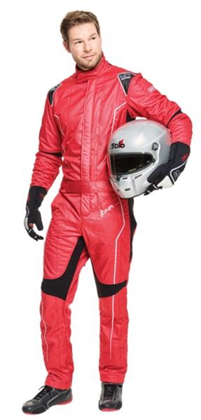Simpson Racing Driving Suits DNA03301 DNA STD 3 LYR SUIT LARGE RED thumbnail 2