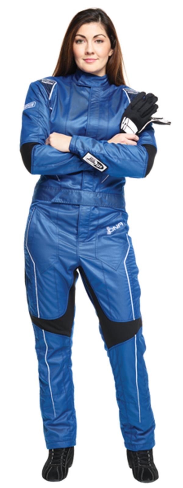 Simpson Racing Driving Suits DNA04301 DNA STD 3 LYR SUIT LARGE BLUE thumbnail 3