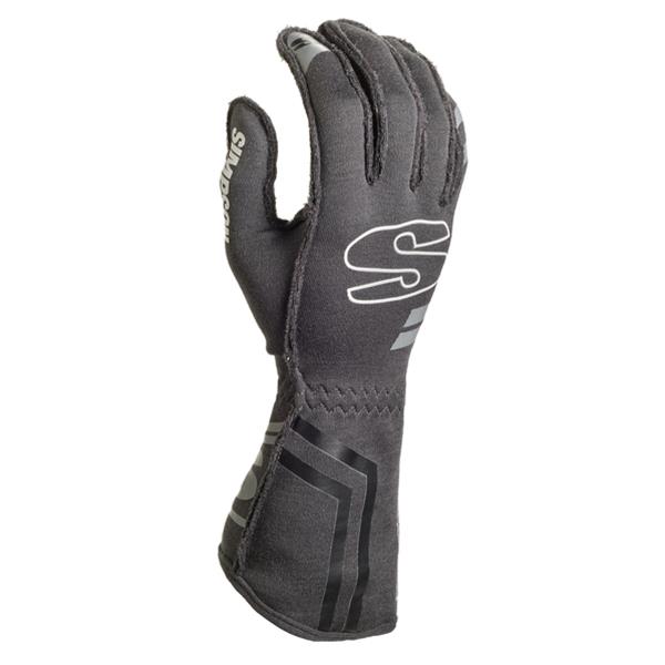 Simpson Endurance Racing Gloves EGMK Driving Gloves, Racing, Double Layer, Nomex®, Black, SFI 3.3/5, Medium, Pair thumbnail 2