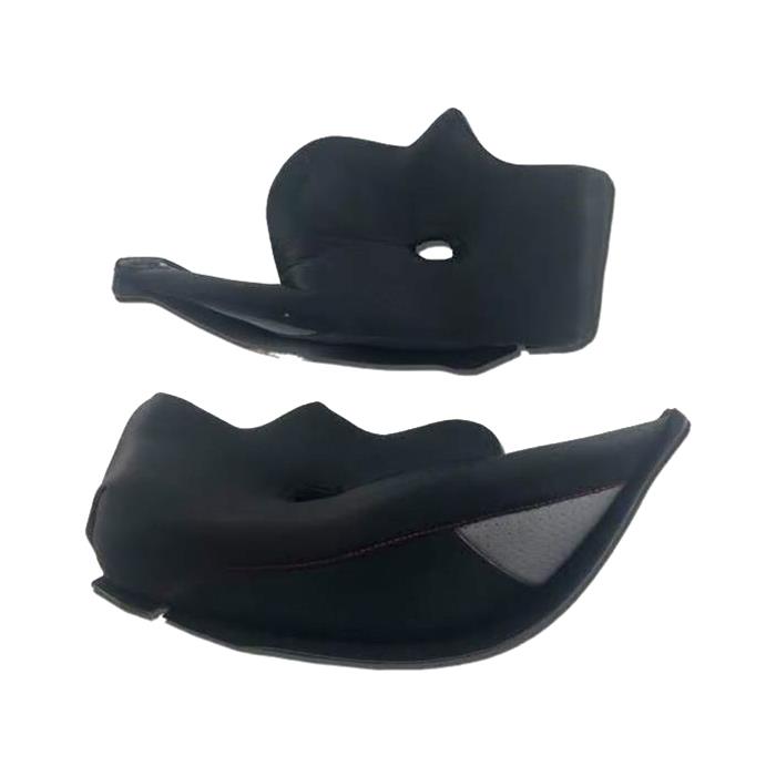 Simpson Helmet Cheek Pads GBCPXL5 Pads, Black, 5mm Thicker, Ghost Bandit, X-Large, Pair