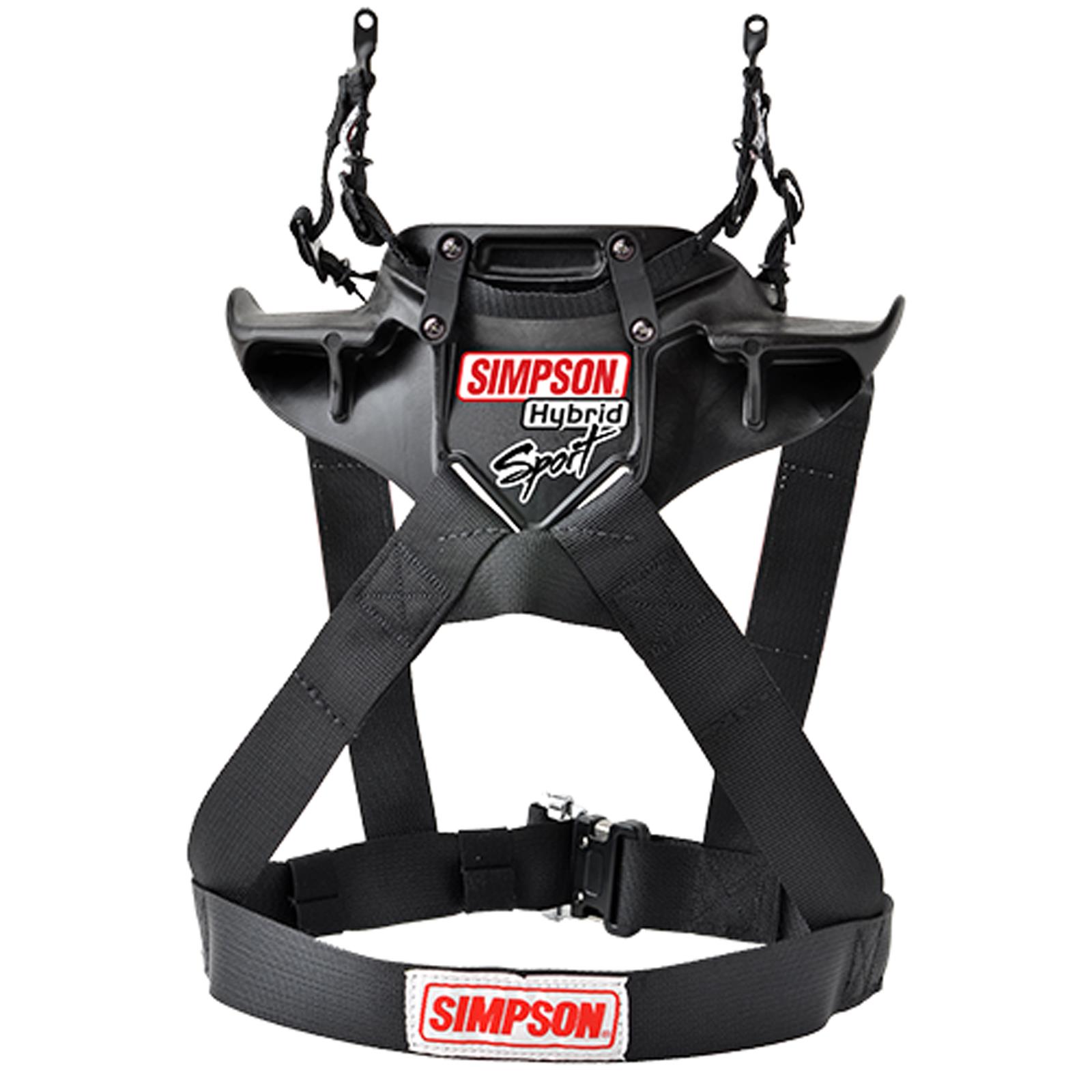 セキュリティ・セーフティ SIMPSON 62cm Simpson Racing HSSML11SASPA Simpson Hybrid Sport Restraints