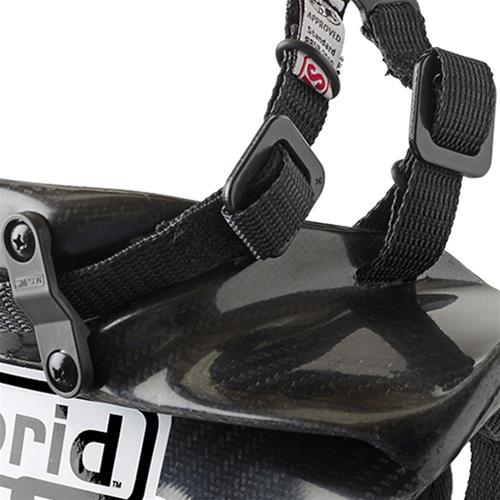 Simpson Hybrid Pro Lite Restraints HYPLXLG11 Head and Neck Restraint System, Lite, Sliding Tether and Quick-release Tether, Quick-release Anchor, SFI 38.1, X-Large, Each