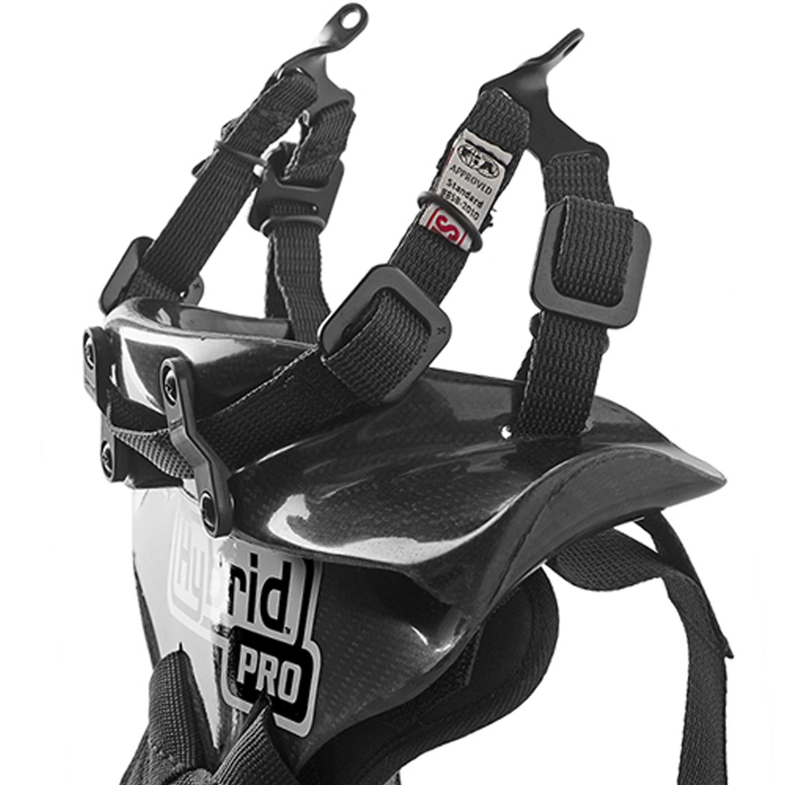 Simpson Hybrid Pro Lite Restraints HYPLMED11PAFIA Head and Neck Restraint System, Lite, Sliding Tether and Post Clip Tether, Post Anchor, FIA 8858-10, Medium, Each thumbnail 2