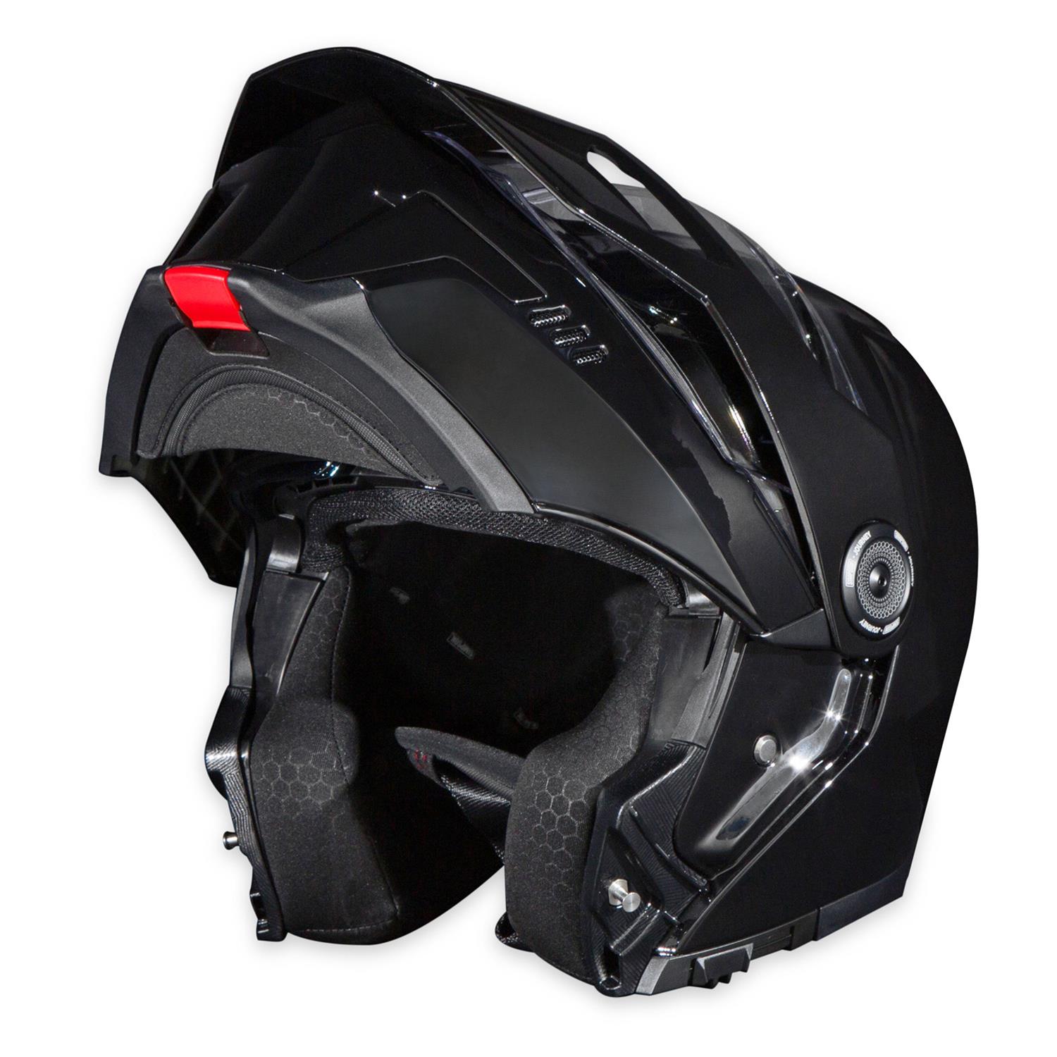 Simpson Journey Bandit Helmets JB2SM Helmets, Bandit, Modular, Gloss Black, DOT/ECE-Approved, Small, Each thumbnail 2