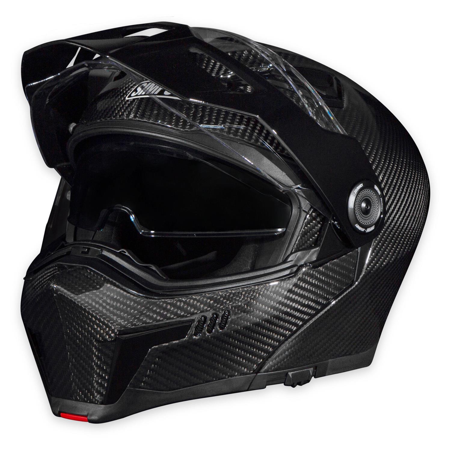 Simpson Journey Bandit Helmets JBCMD Helmets, Bandit, Modular, Gloss Carbon Fiber, DOT/ECE-Approved, Medium, Each