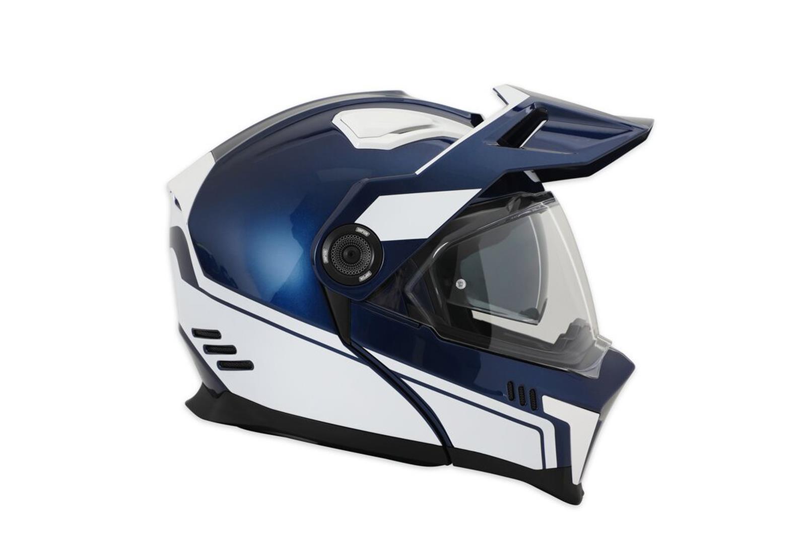 Simpson Racing Helmets JBDUWXL JOURNEY BANDIT HELMET BLUE/WHITE XL