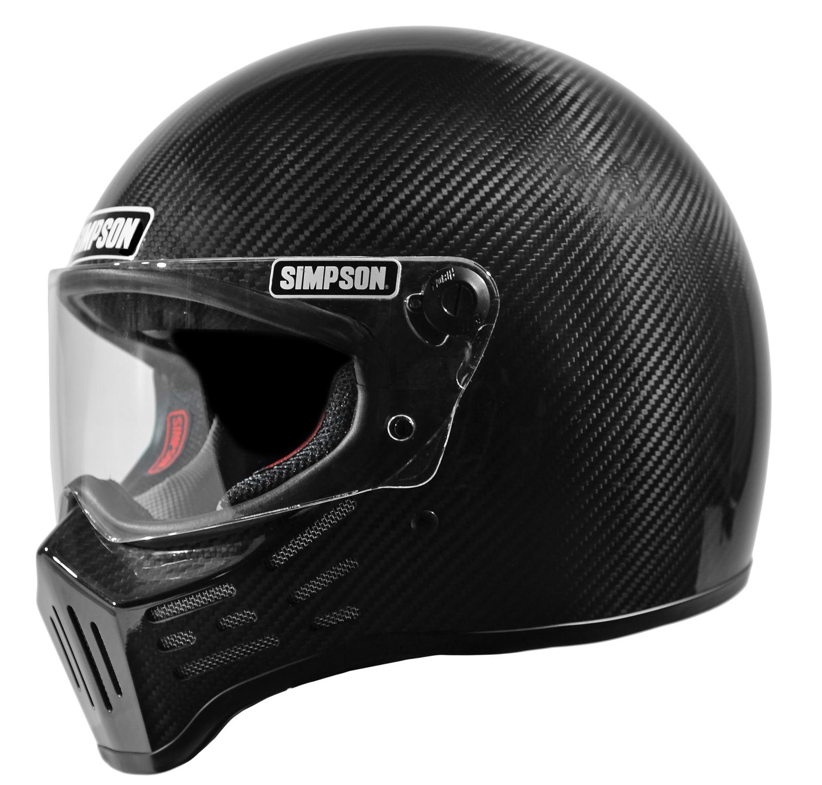 Simpson Racing M30DSC Simpson M30 Bandit Carbon Fiber Helmets