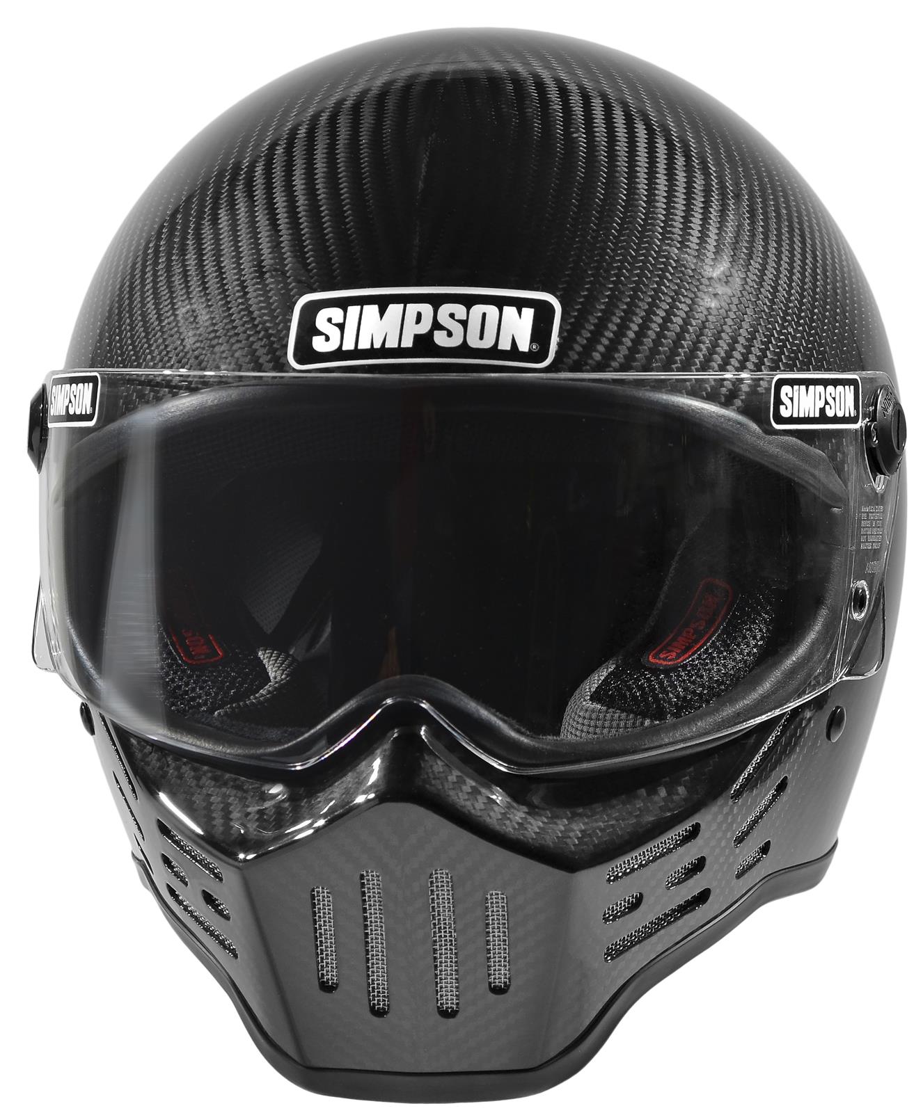 Simpson Racing M30DXLC Simpson M30 Bandit Carbon Fiber Helmets | Summit