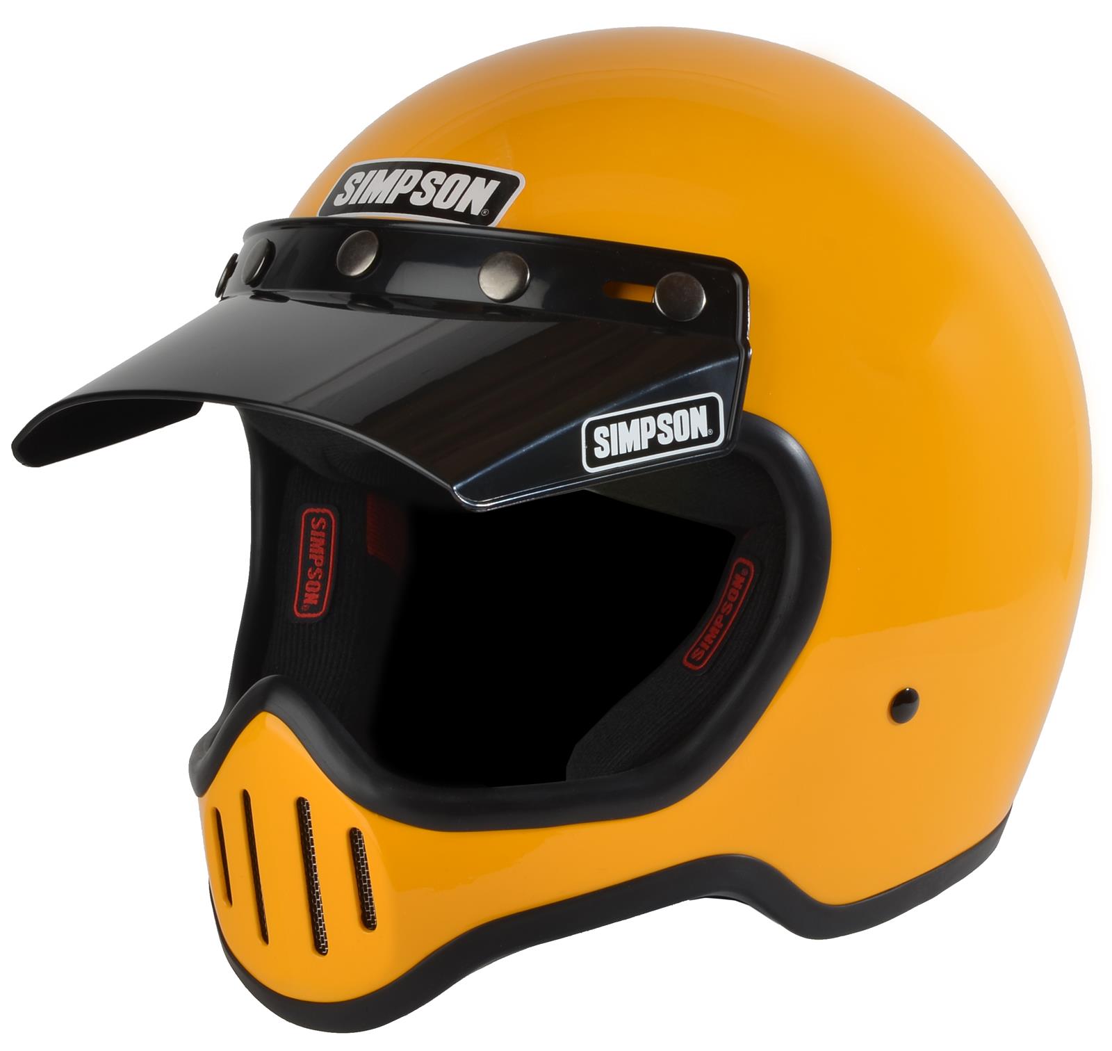 Vintage Simpson Helmets Simpson Racing M50DXL6 Simpson M50 Helmets