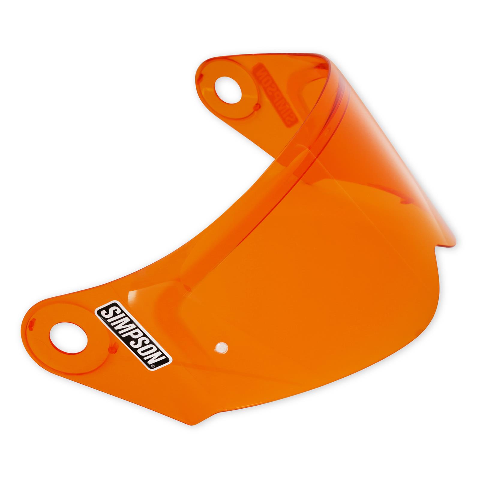 Simpson Replacement Helmet Shields MBASE Shield, MOD Bandit Series, Amber, Each