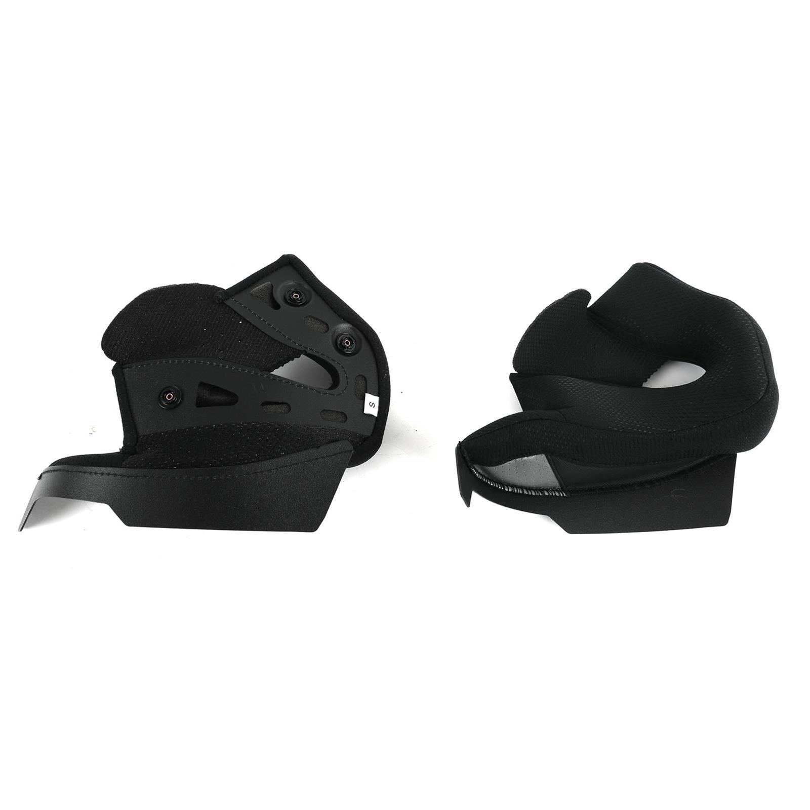 Simpson Helmet Cheek Pads MBCPLG-5 Pads, Black, 5mm Thicker, Mod Bandit, Large, Pair