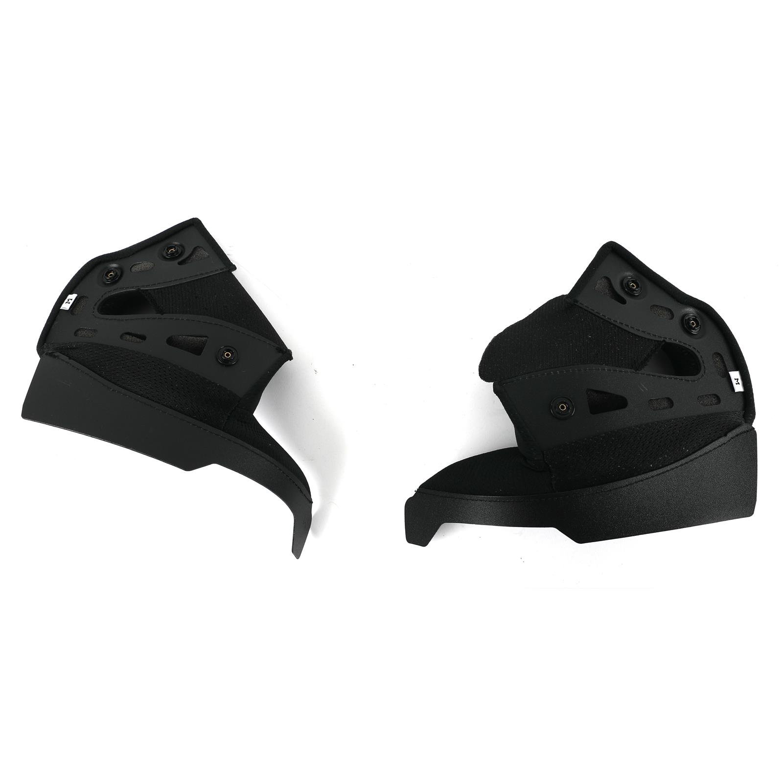 Simpson Helmet Cheek Pads MBCPMD Pads, Black, Mod Bandit, Pair