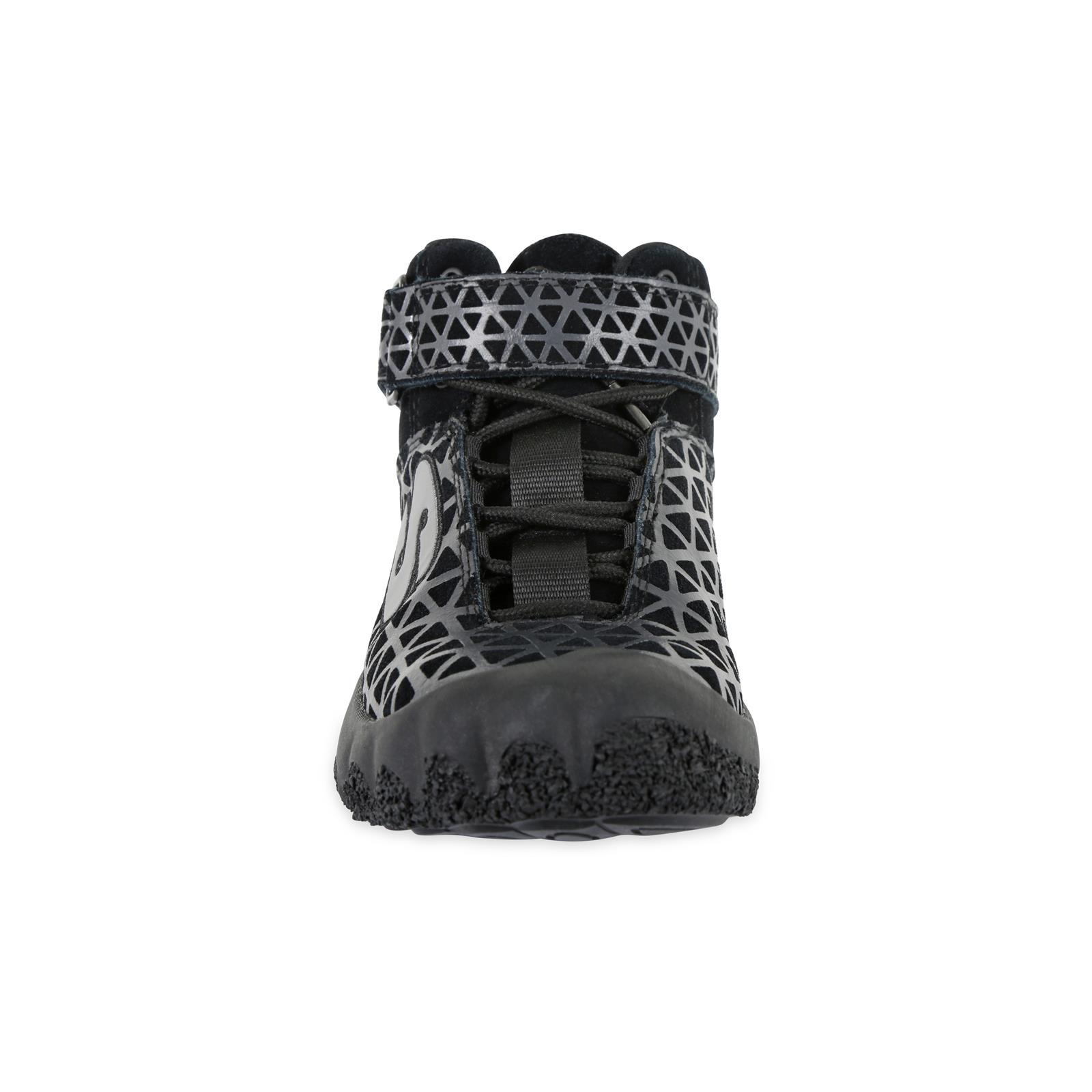 Simpson Pit Dominator Crew Shoes PD145K Shoes, Dominator, Mid-Top Style, Black/Silver, US Men's Shoe Size 14.5, Pair thumbnail 8