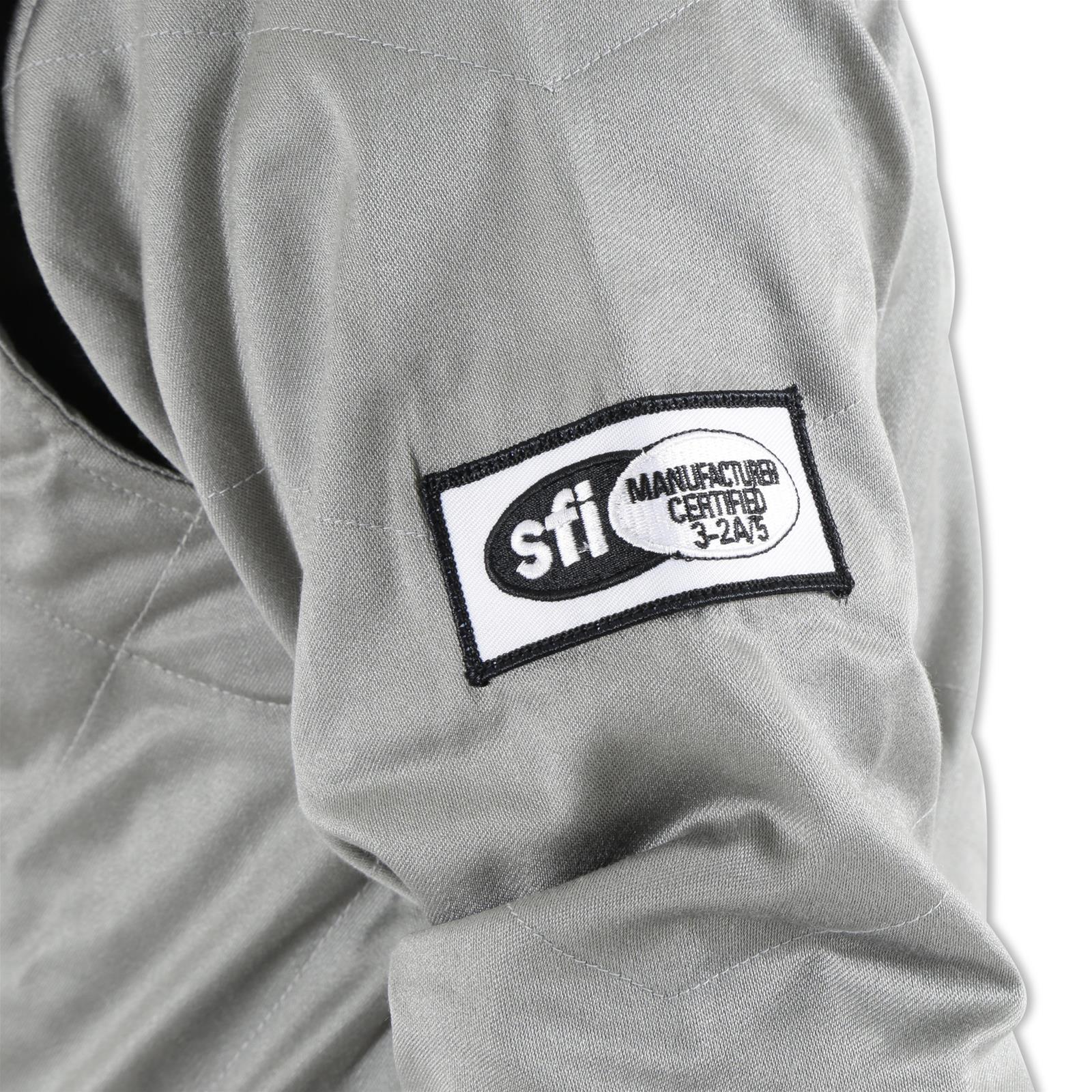 Simpson Renegade Racing Suits RN05121 Driving Suit, One-Piece, Triple Layer, Nomex®, Blue/Gray, Small, Each thumbnail 3