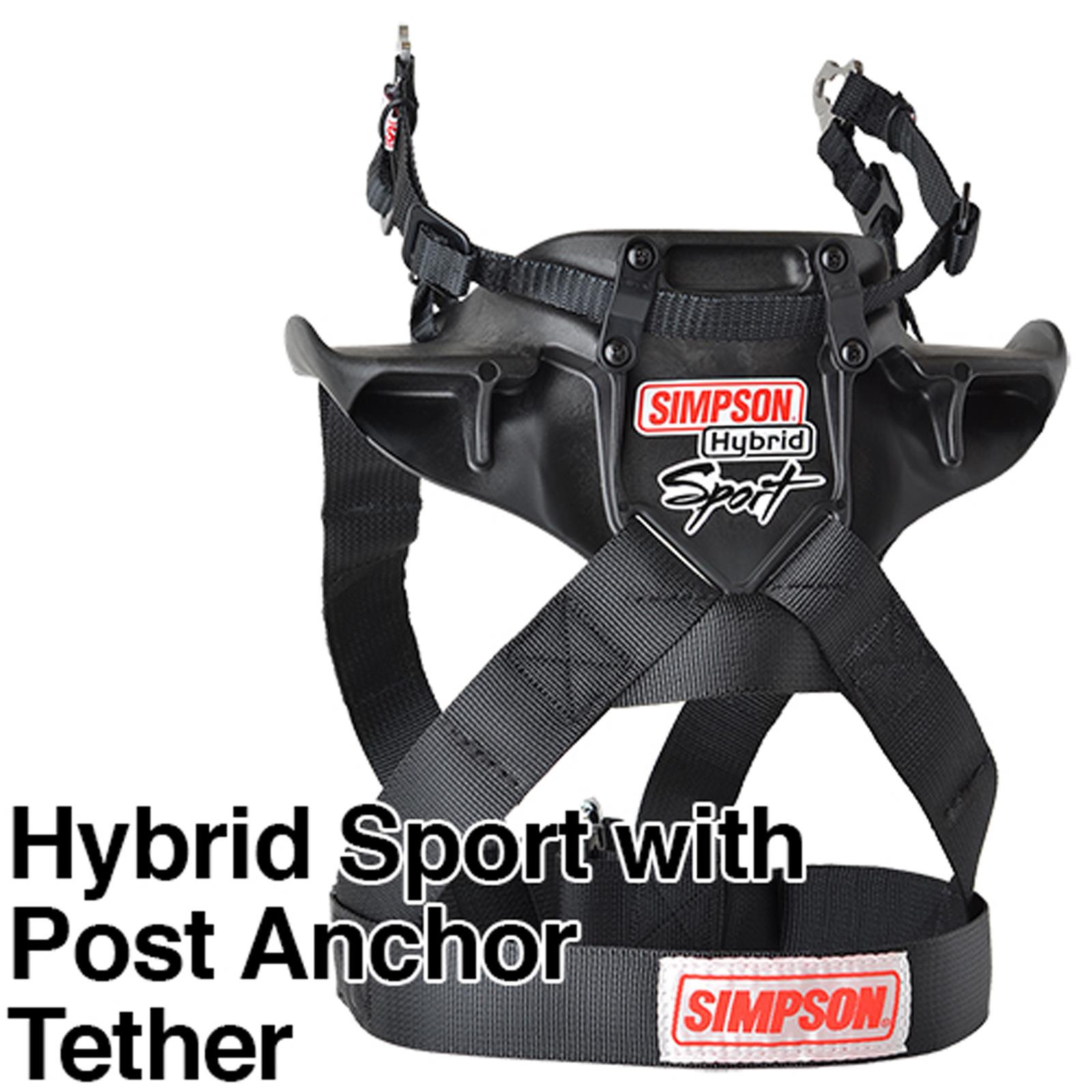 Simpson Racing Head and Neck Restraint Systems HSXSM11M61FIA HY SPORT XSM ST M6 FIA