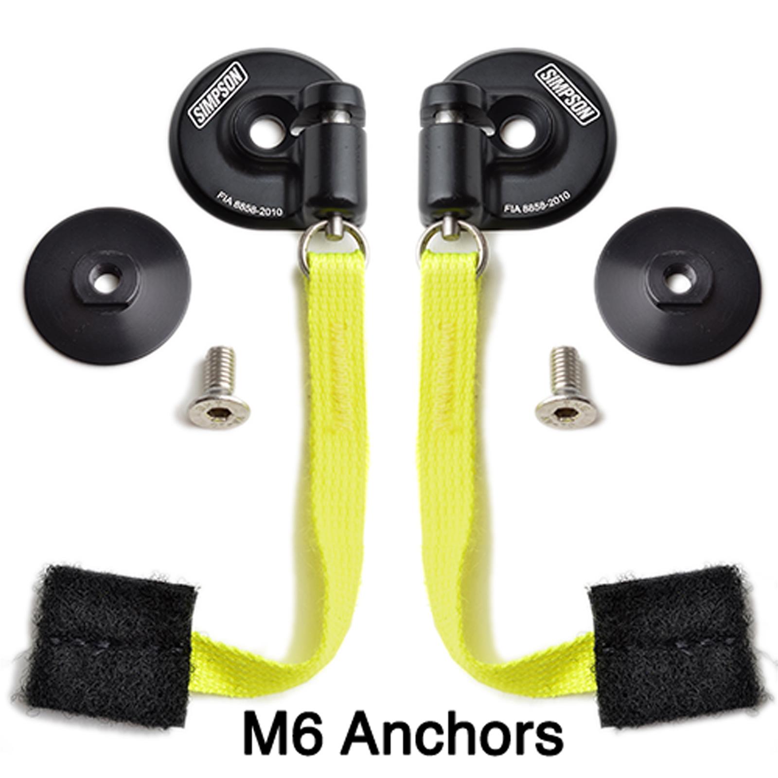 Simpson Racing Head and Neck Restraint Systems HSXSM11M61FIA HY SPORT XSM ST M6 FIA thumbnail 4