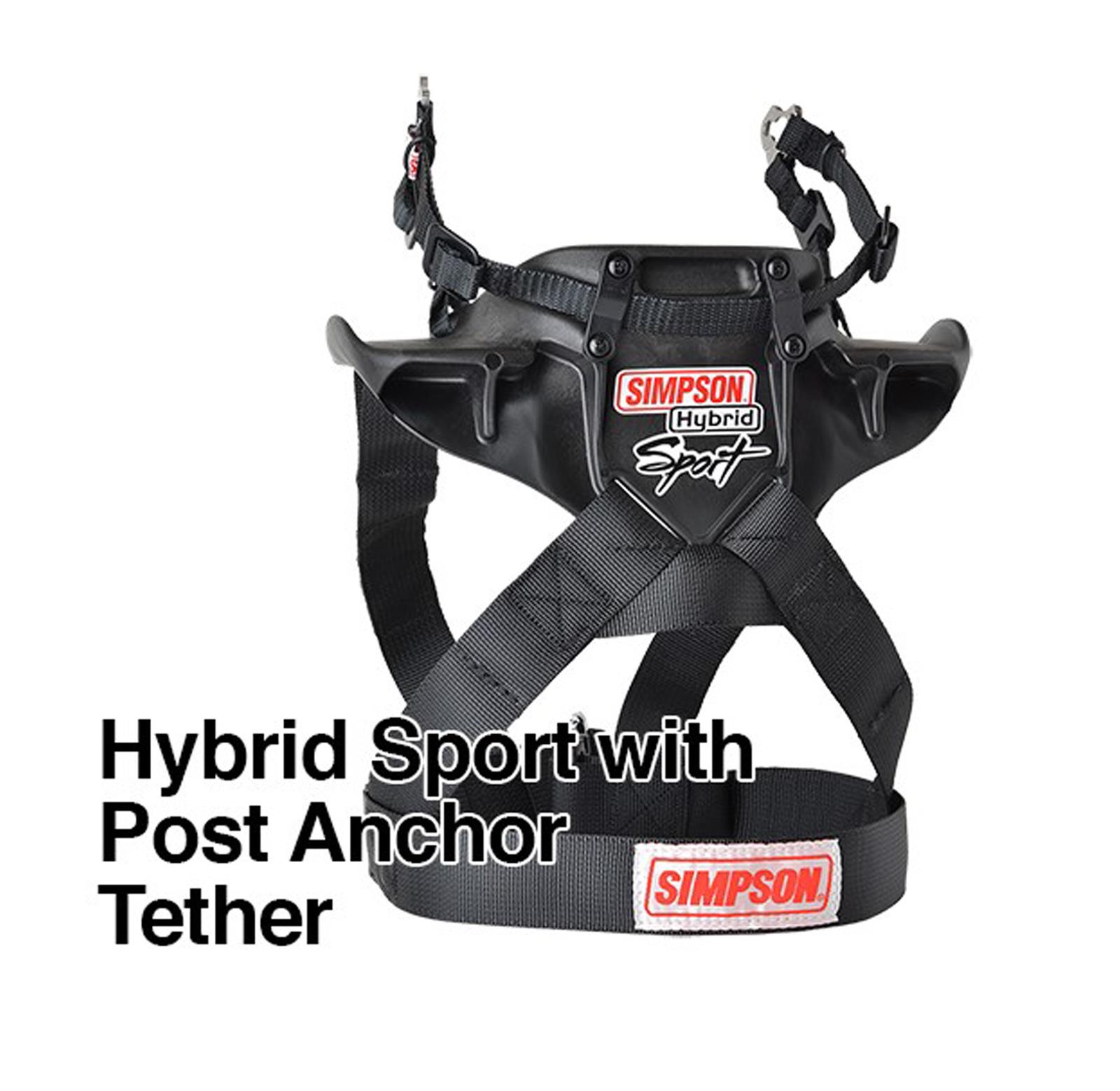 Simpson Racing Head and Neck Restraint Systems HSXSM11PAFIAR HY SPORT XSM ST POST CLIP FIA thumbnail 3