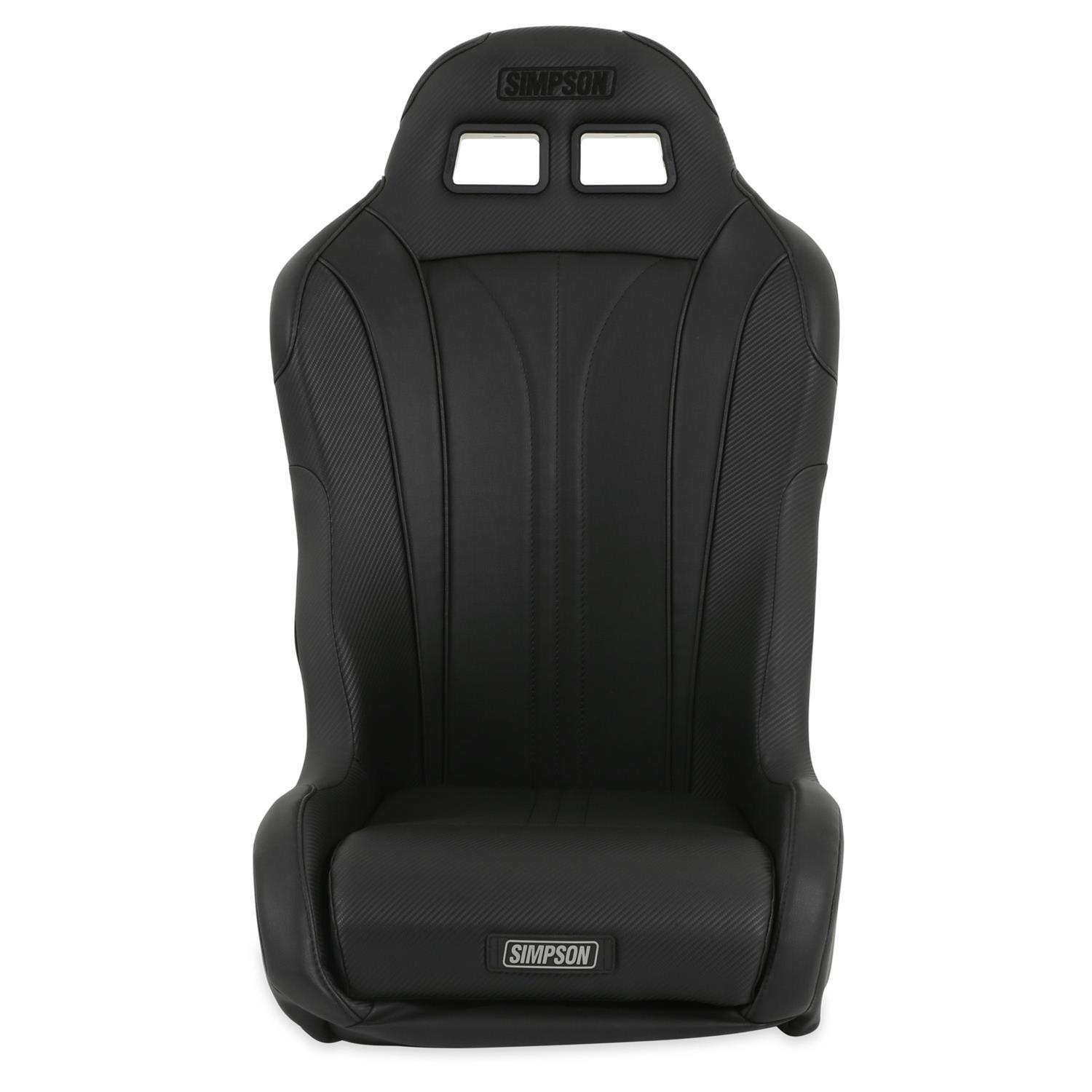 Simpson Vortex II Off-Road Suspension Seats S104-304-2 Powersports Seats, Offroad, Suspension, Vinyl, Black, Pair thumbnail 5
