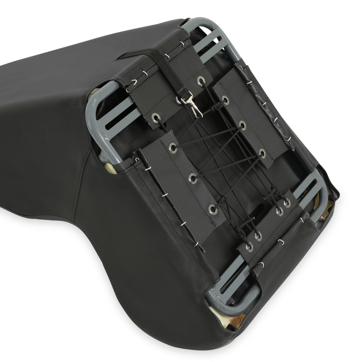 Simpson Vortex II Off-Road Suspension Seats S104-305-2 Powersports Seats, Offroad, Suspension, Vinyl, Black/Charcoal, Pair thumbnail 3