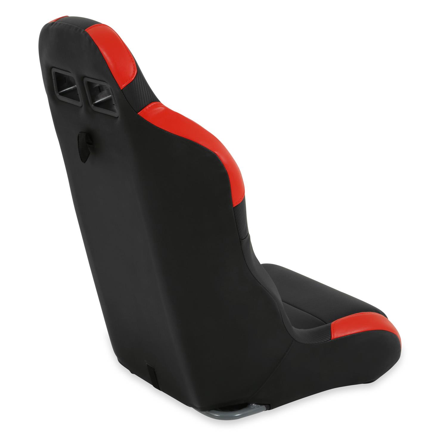 Simpson Vortex II Off-Road Suspension Seats S104-306-2 Powersports Seats, Offroad, Suspension, Vinyl, Black/Red, Pair thumbnail 7