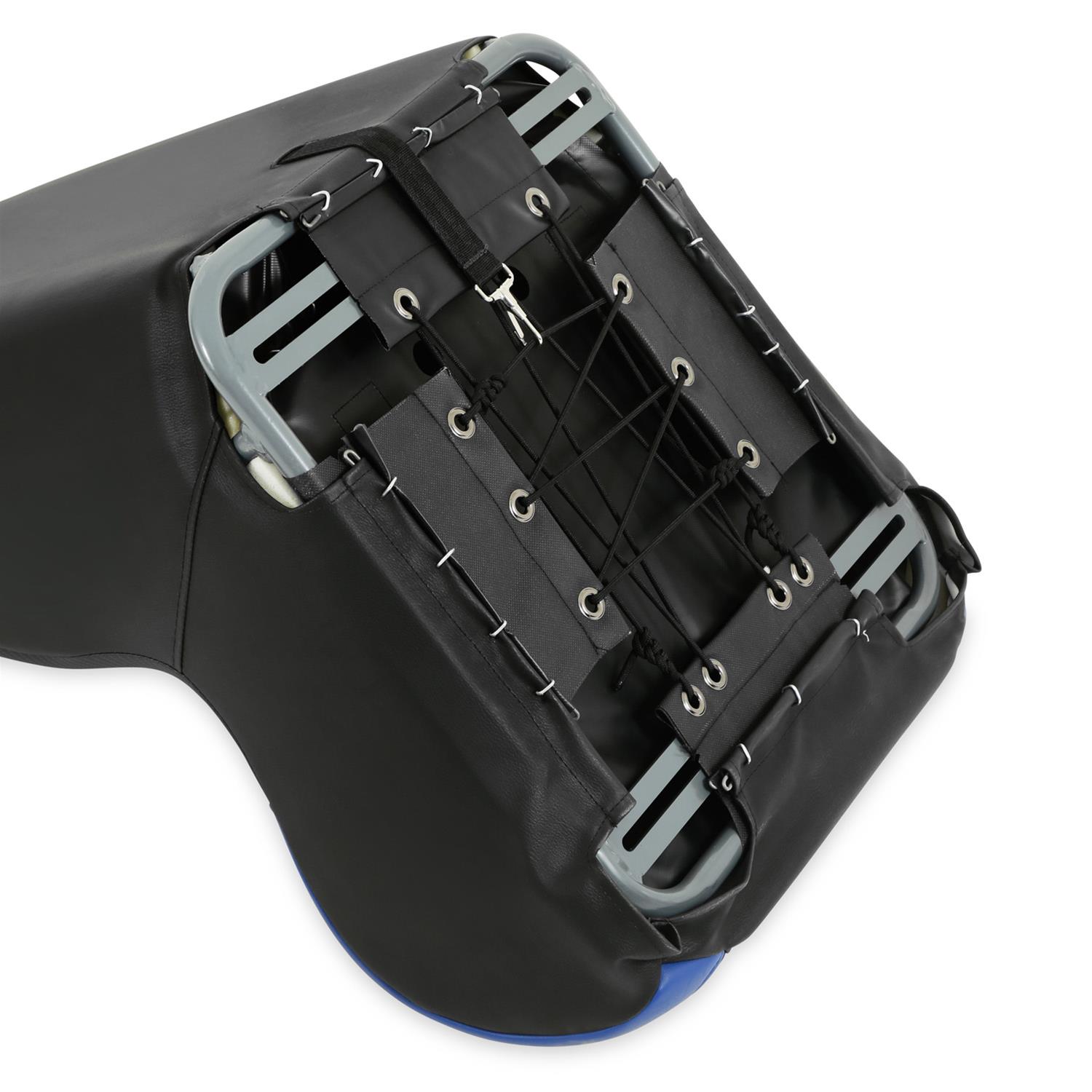 Simpson Vortex II Off-Road Suspension Seats S104-307-2 Powersports Seats, Offroad, Suspension, Vinyl, Black/Blue, Pair thumbnail 3