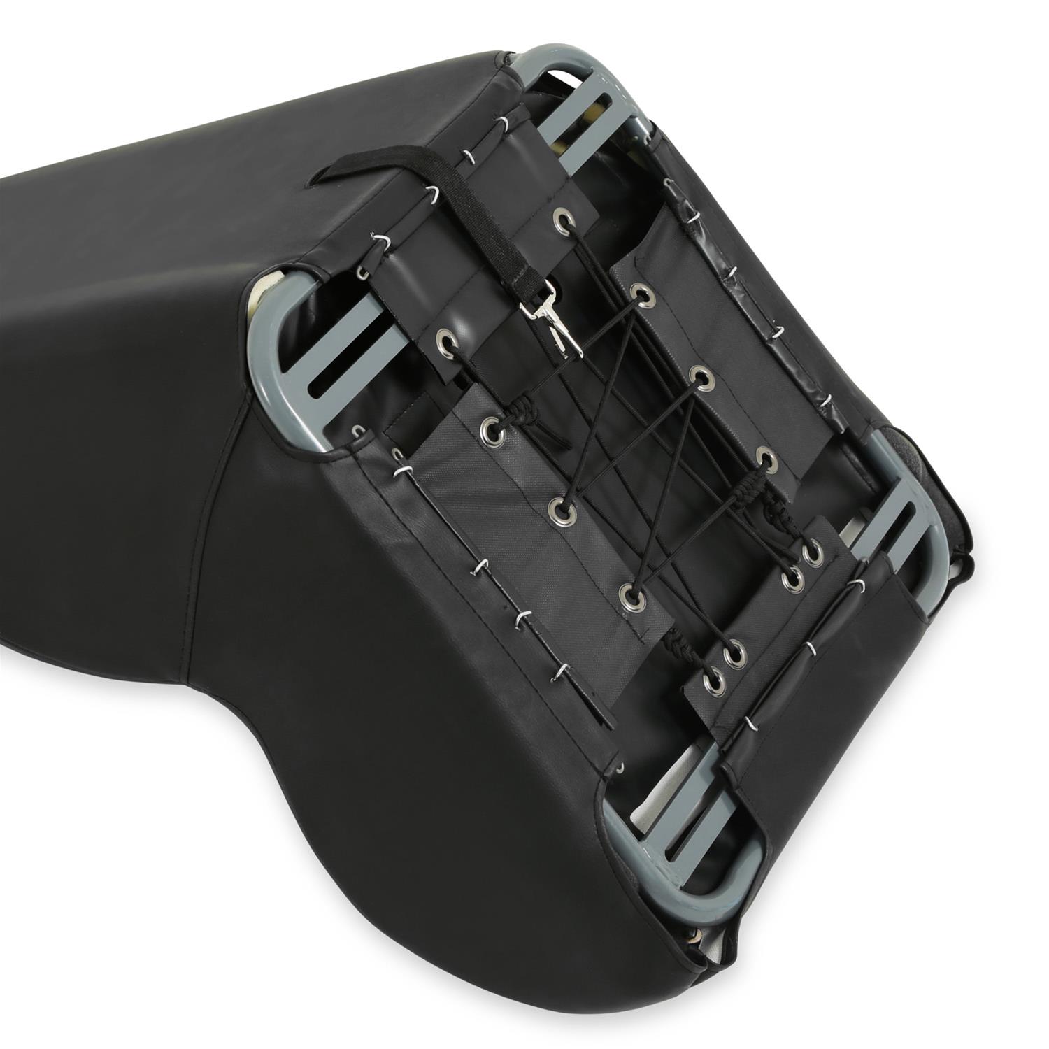 Simpson Pro Sport Off-Road Suspension Seats S107-304 Powersports Seats, ST, Vinyl, Black/Black, Each thumbnail 2