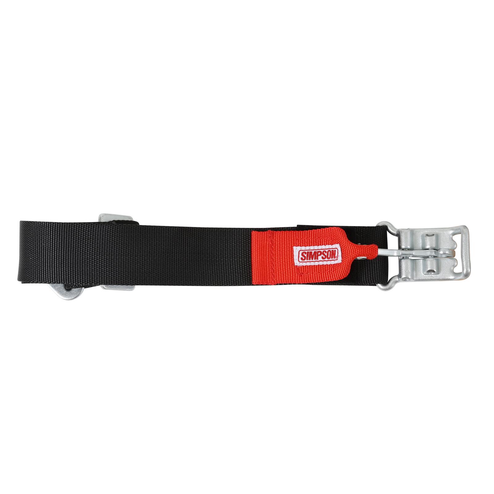 Simpson Ratchet 5-Point Harness SB51204-2IN Harness, Complete, Latch, Individual-Type, Ratchet, Bolt-In, Floor/Roll Bar Mount, 2 in., Black, Each thumbnail 5