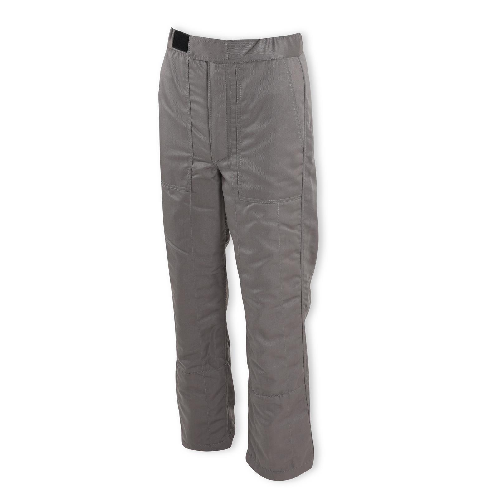 Simpson Racing Classic SFI-5 Pants SF55513 Driving Pants, SFI-5, Satin/Twill , Multiple Layers, Nomex, Gray, SFI 3.2A/15, Men's 2X-Large, Each thumbnail 4