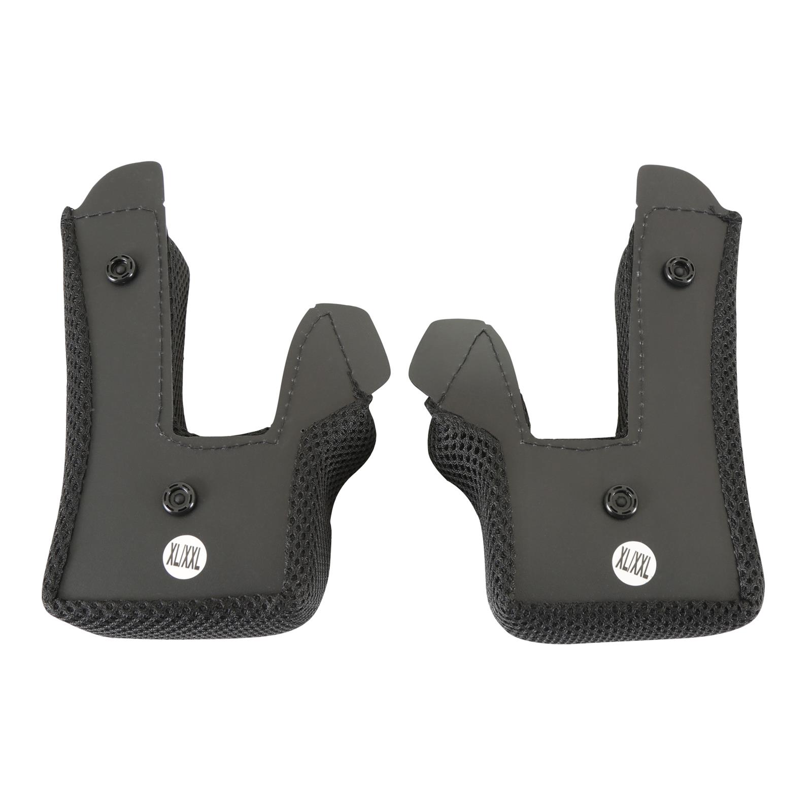 Simpson Helmet Cheek Pads SPEED30CPXLXXL Pads, Black, Speed Bandit, 30mm, X-Large, 2X-Large, Pair thumbnail 4